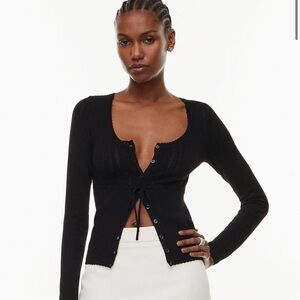 NEW Aritzia- Wilfred Precious knitted cardigan/sweater
